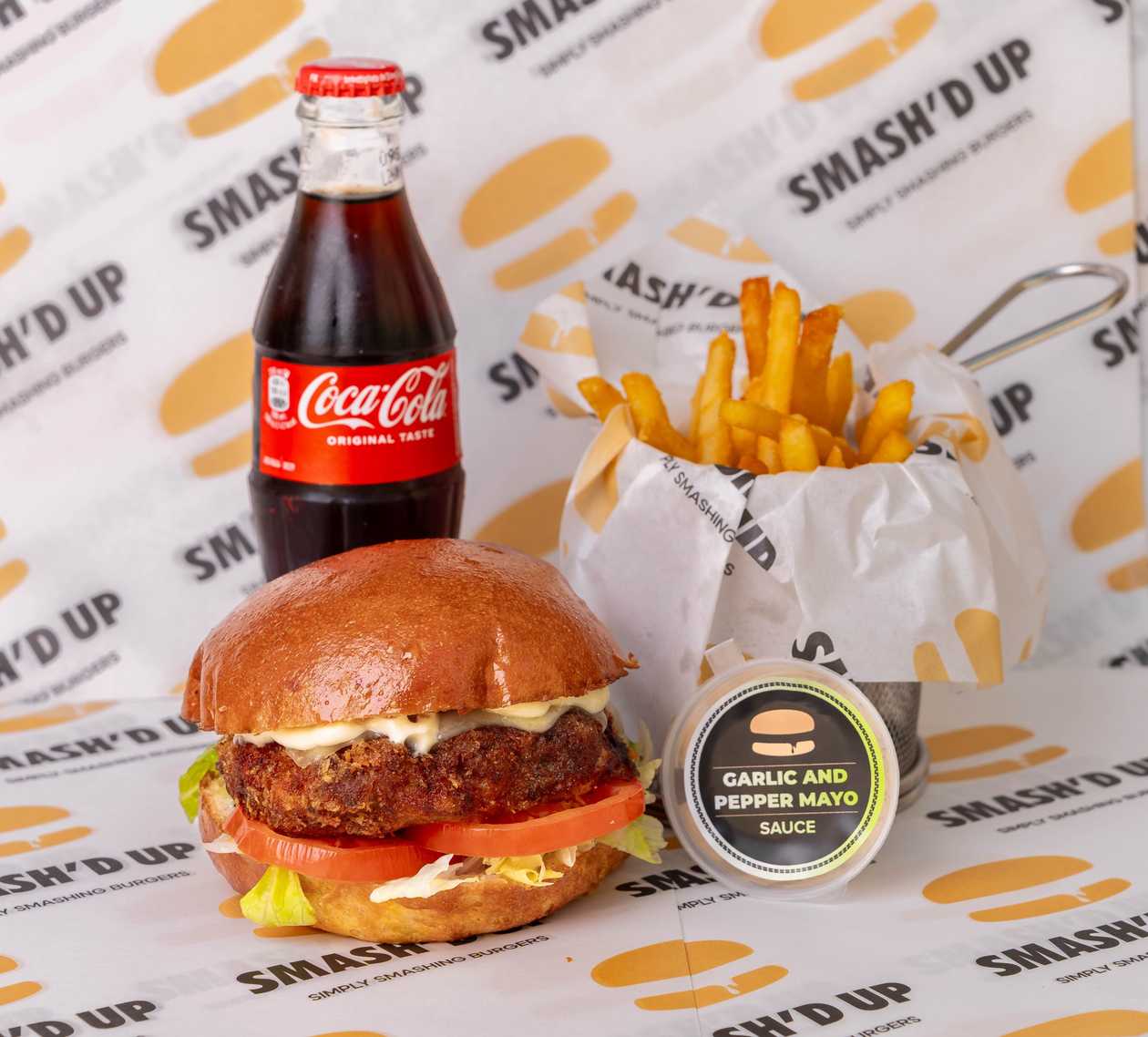 SMASH’D UP Chicken Burger Combo