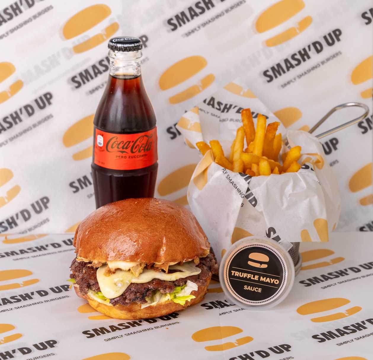 SMASH’D UP Burger Combo