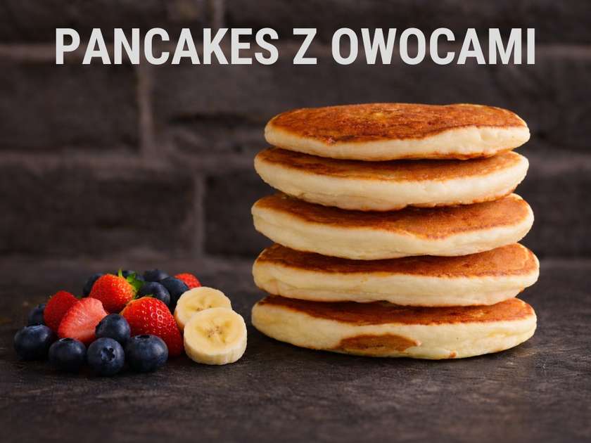 PANCAKES Z OWOCAMI 4 szt.