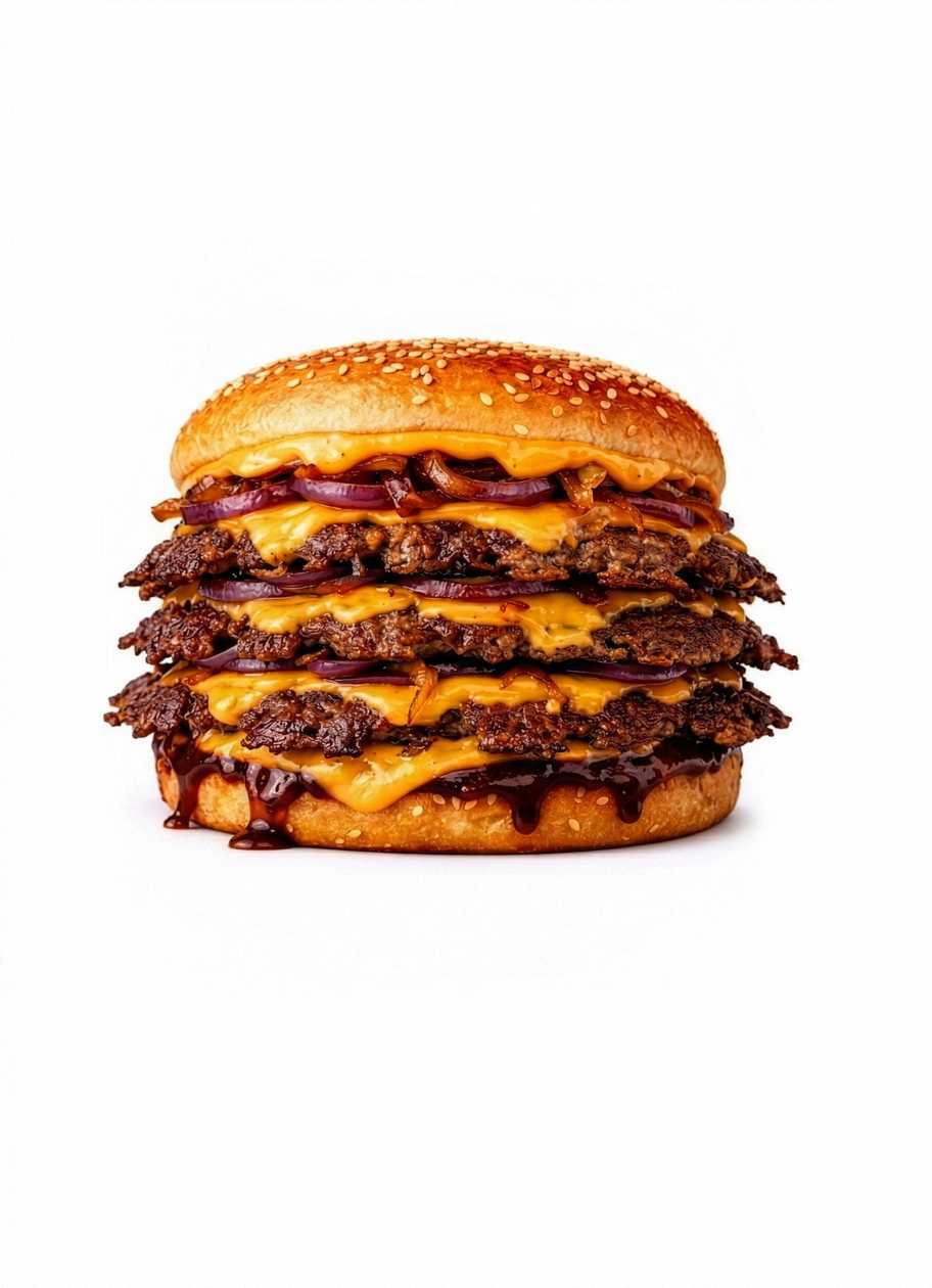 Smash burger Daniela (3x mięso)
