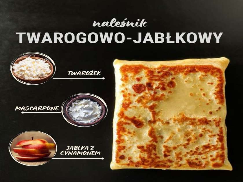 TWAROGOWO-JABŁKOWY