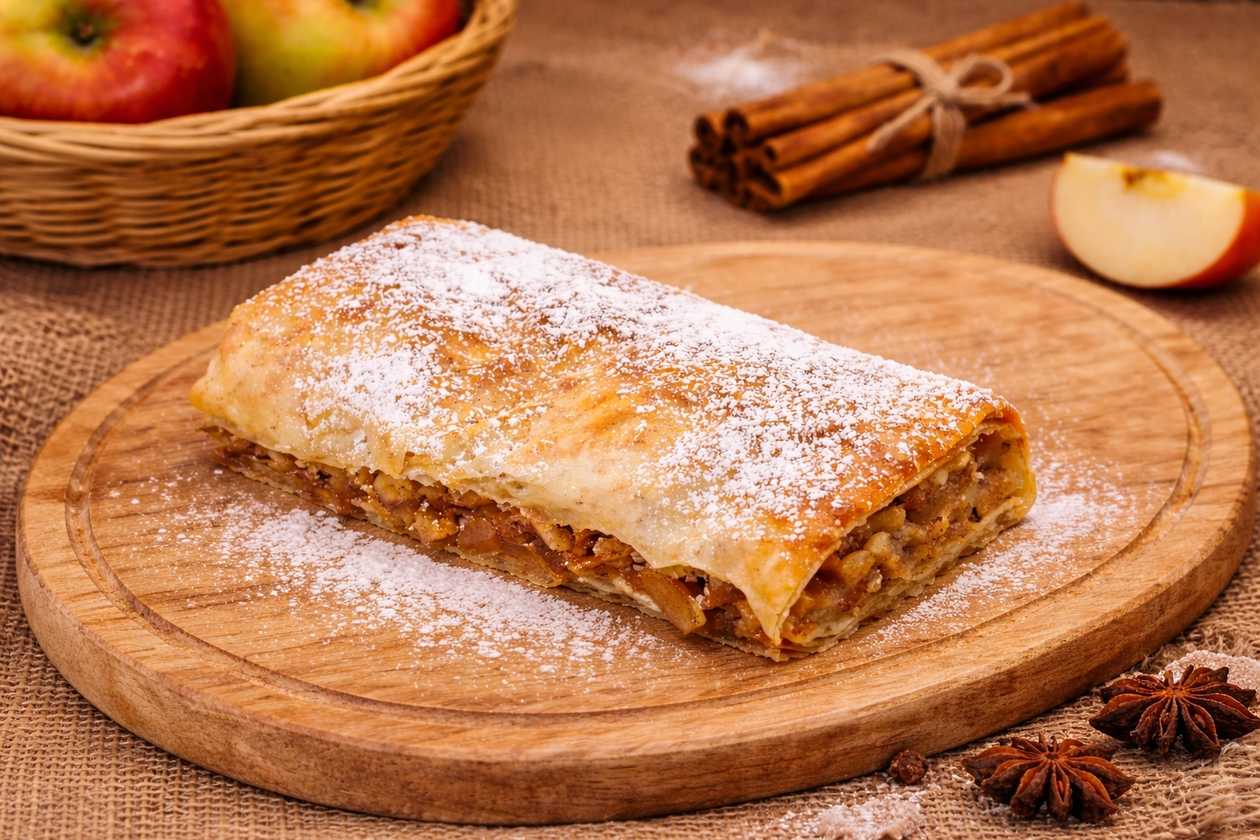 Plăcintă cu mere (200 gr)