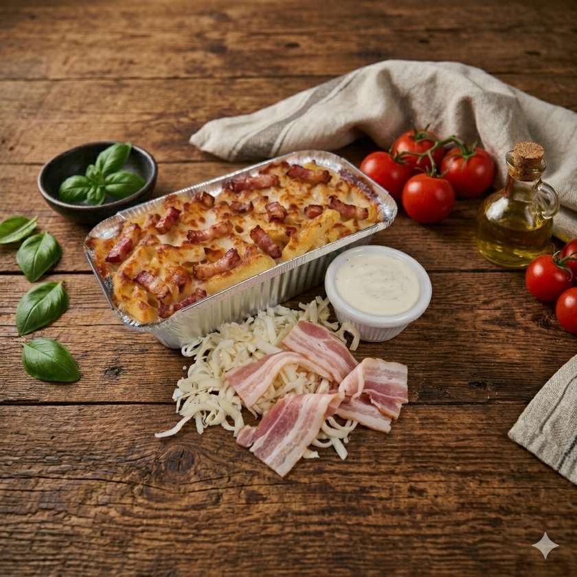 Cartofi Krokanto Cu Bacon la Cuptor