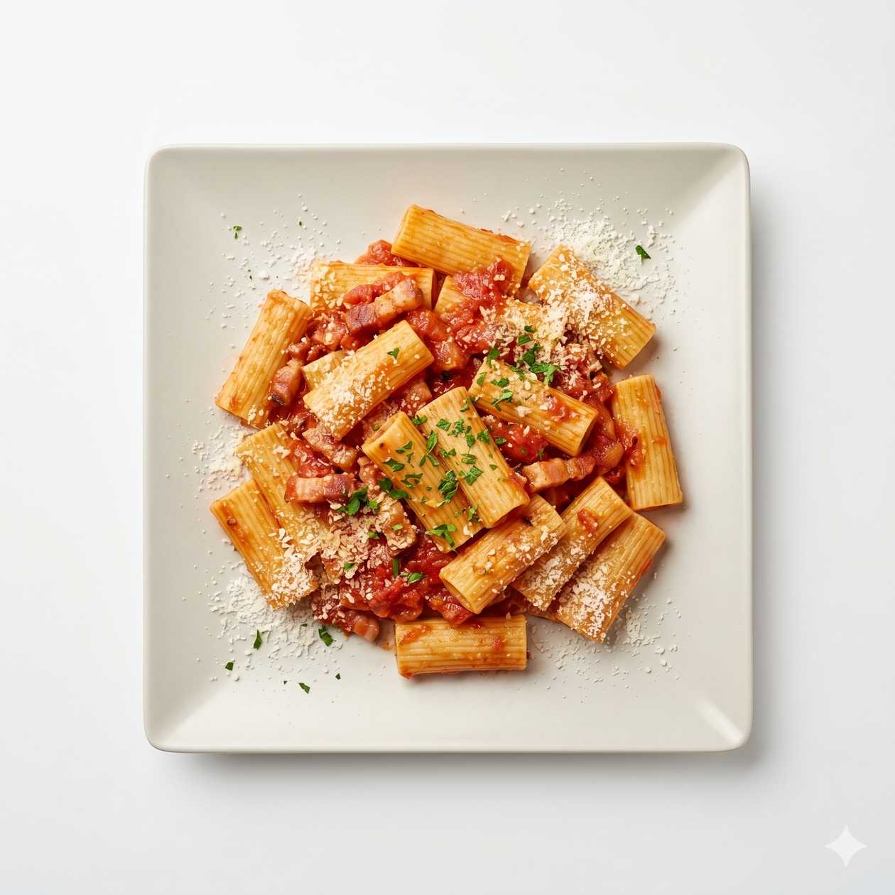RIGATONI AMATRICIANA