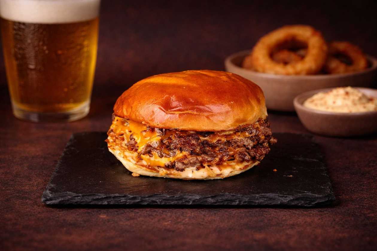 Double Truffle Burger