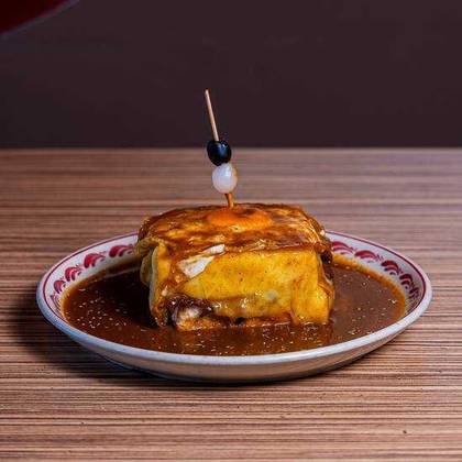 Francesinha vegetariana