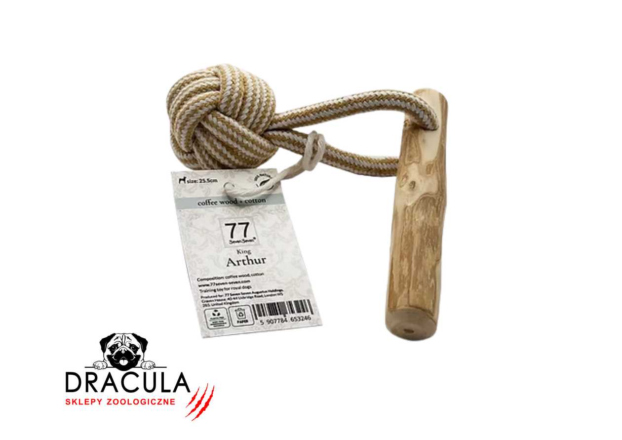 Arthur Coffee Wood and Cotton Toy
