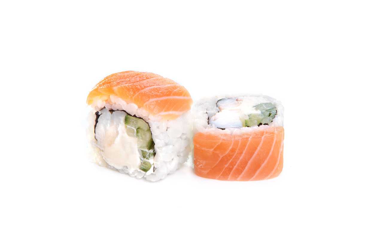 39 Sake & ebi 8 pcs.
