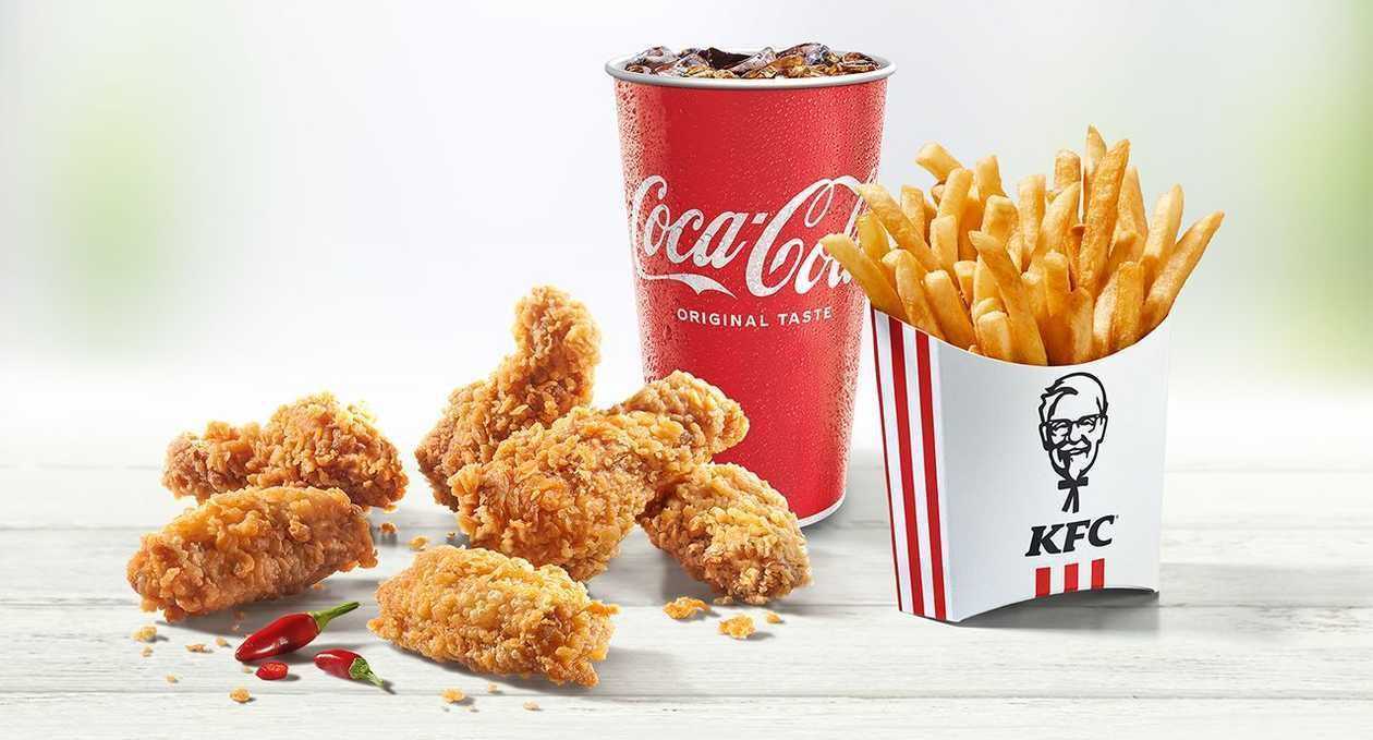 Hot Wings Lunch Menu