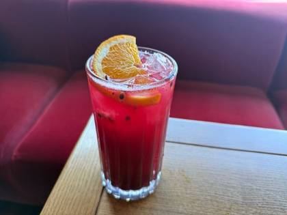 Black Currant and Passion Fruit Lemonade