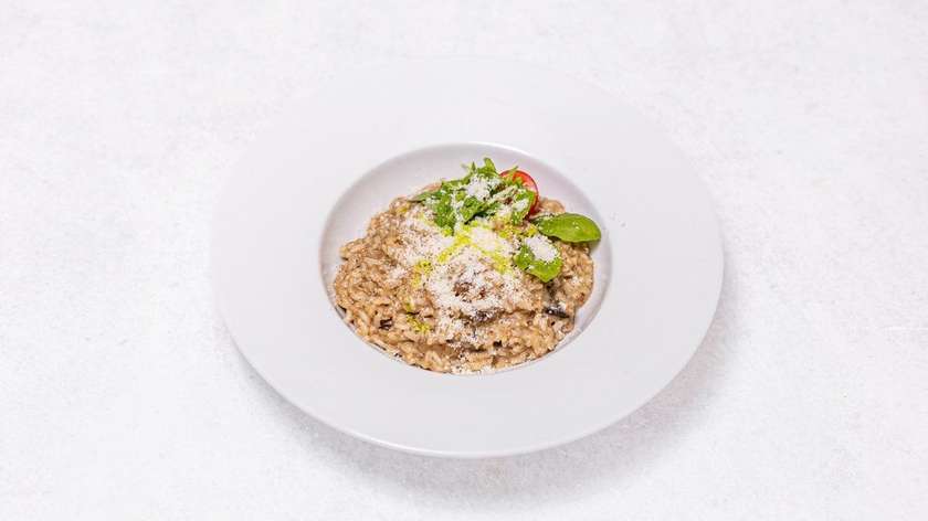 Risotto s Lesnými Hríbami