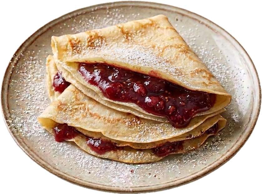 Sour Cherry Pancakes