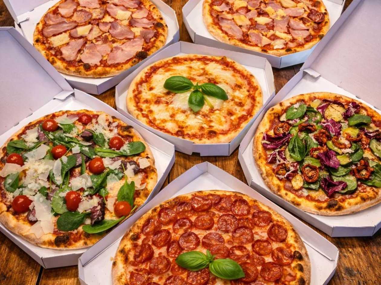 Mini pizza Mediterranea