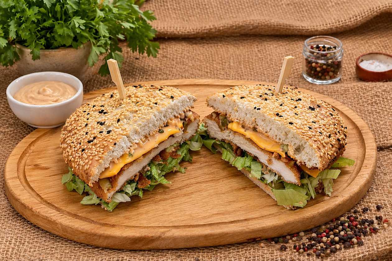 Sandviș cu pui pane (420 gr)