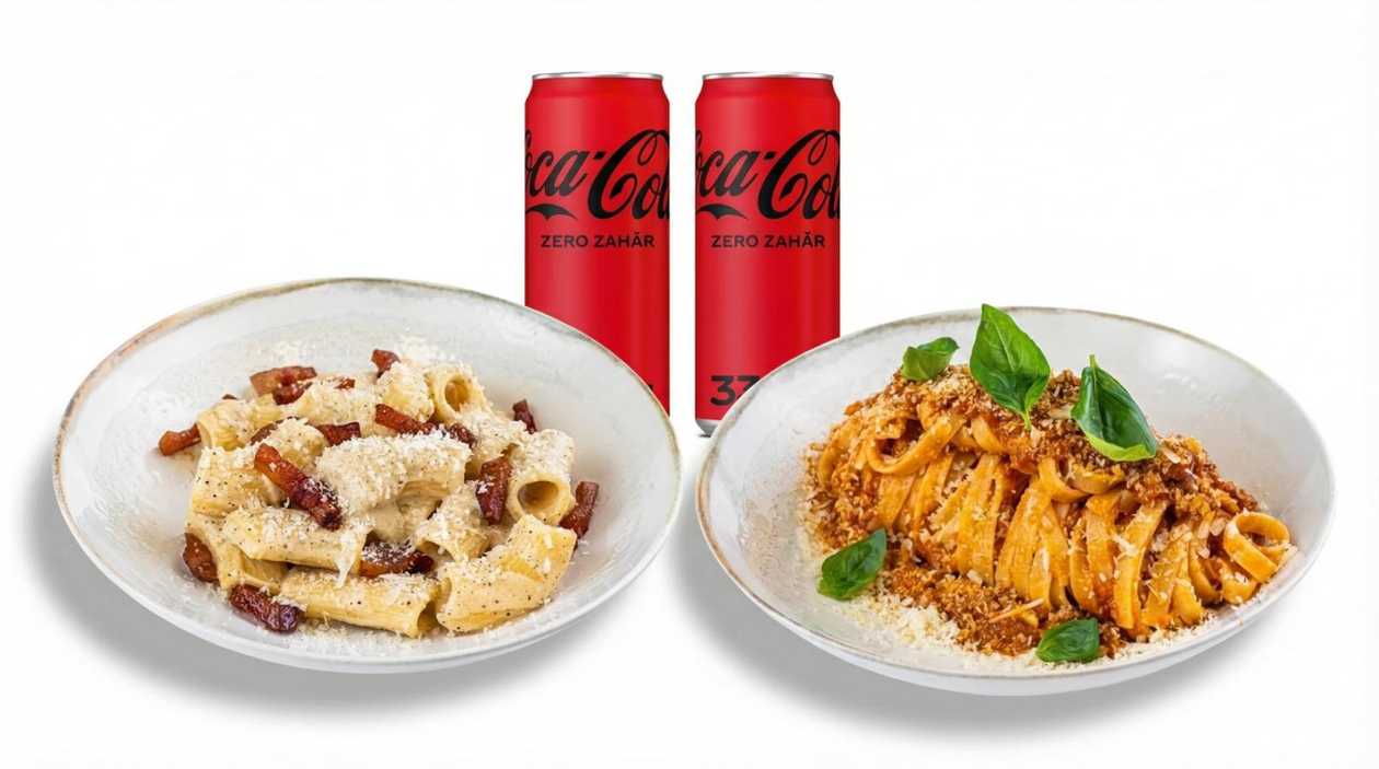 ⁠Couple Combo Deal - Any 2 Pasta(Tagliatelle ONLY) - Get 2 Coca Cola for FREE