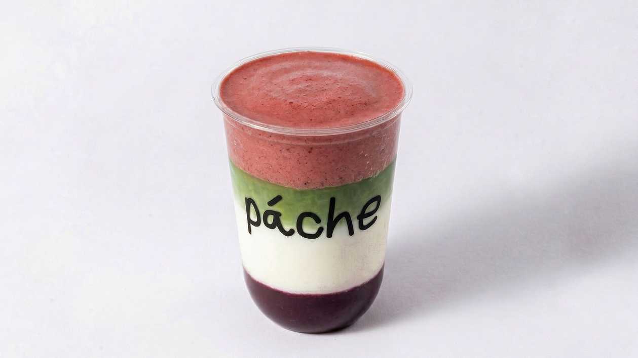 Matcha with Forest Berries