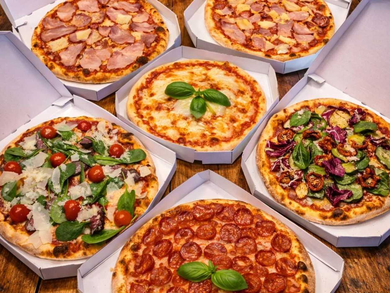 Mini pizza Vegetariana