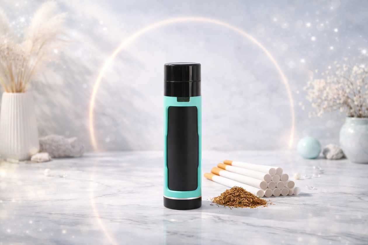 Multi-Function Rolling Device (Storage + Grinder + Funnel) - Green+Black
