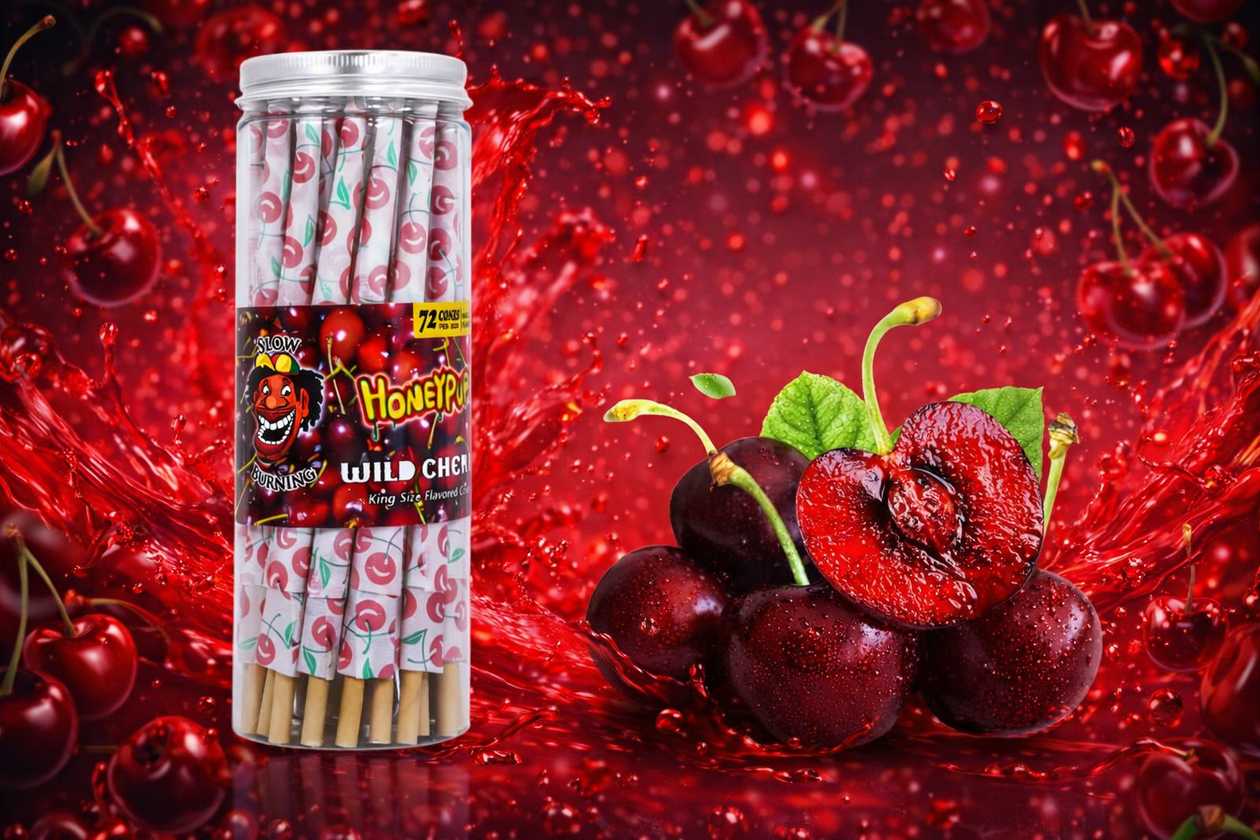 Honeypuff Cones Wild Cherry (Albalı)- 1 ədəd