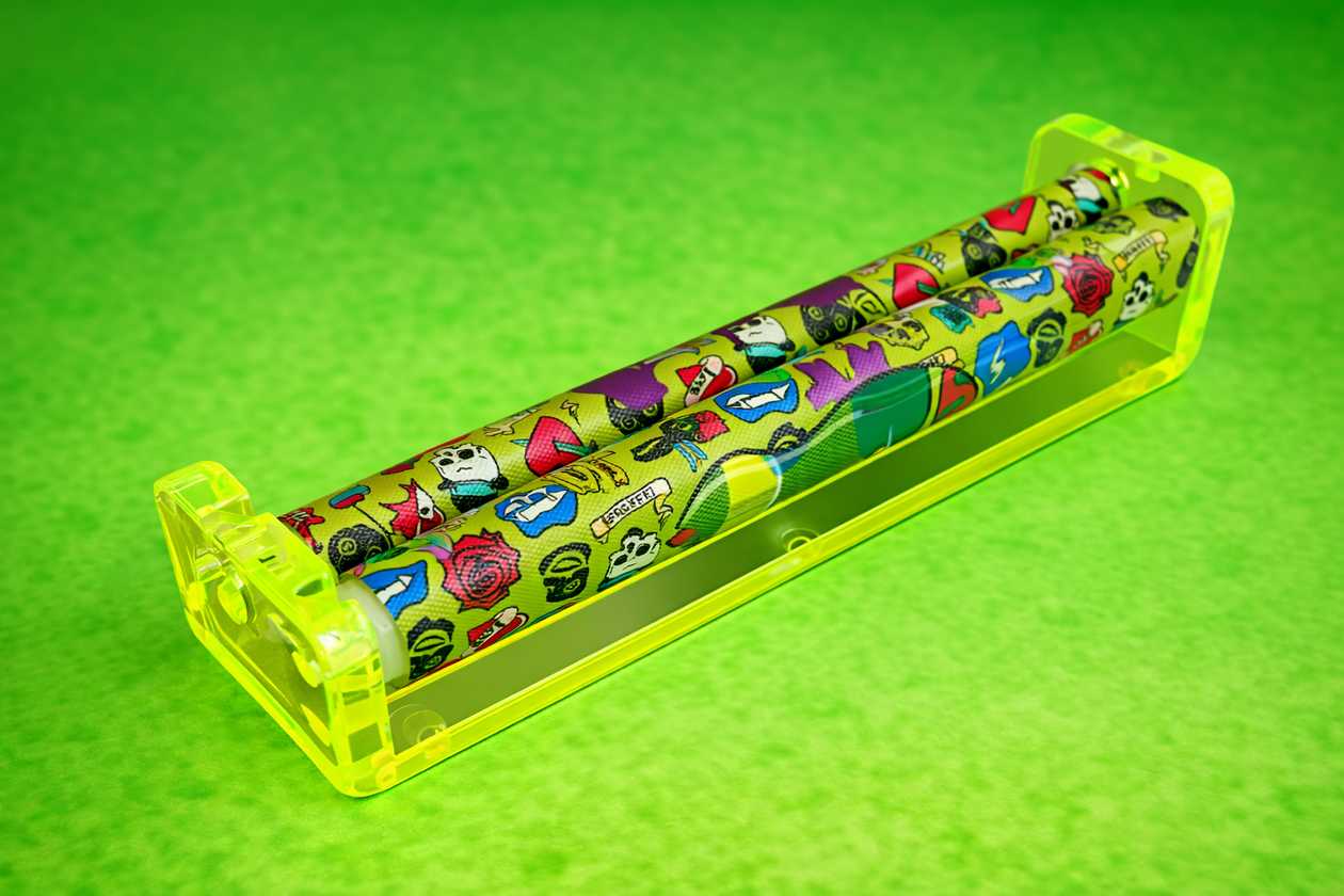 Bross Pattern Rolling Machine (Manual) - Yaşıl