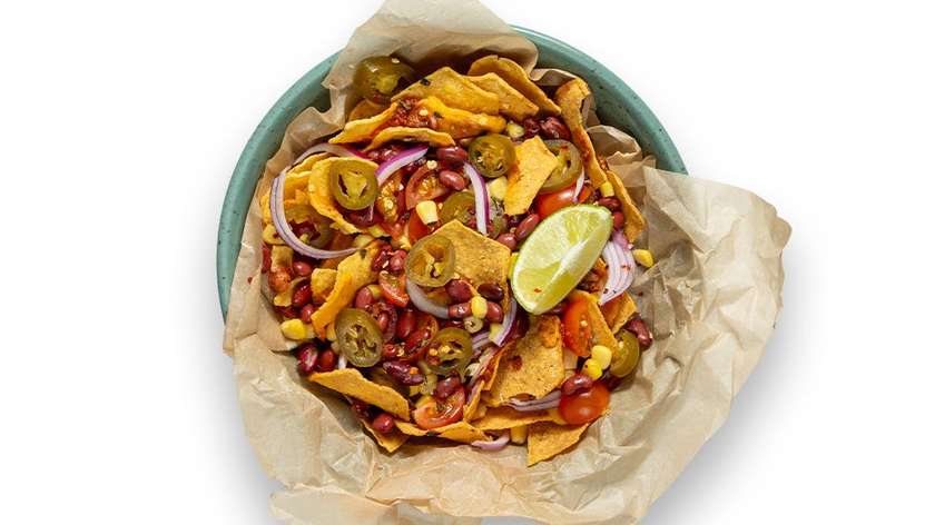 Chili nachos snack