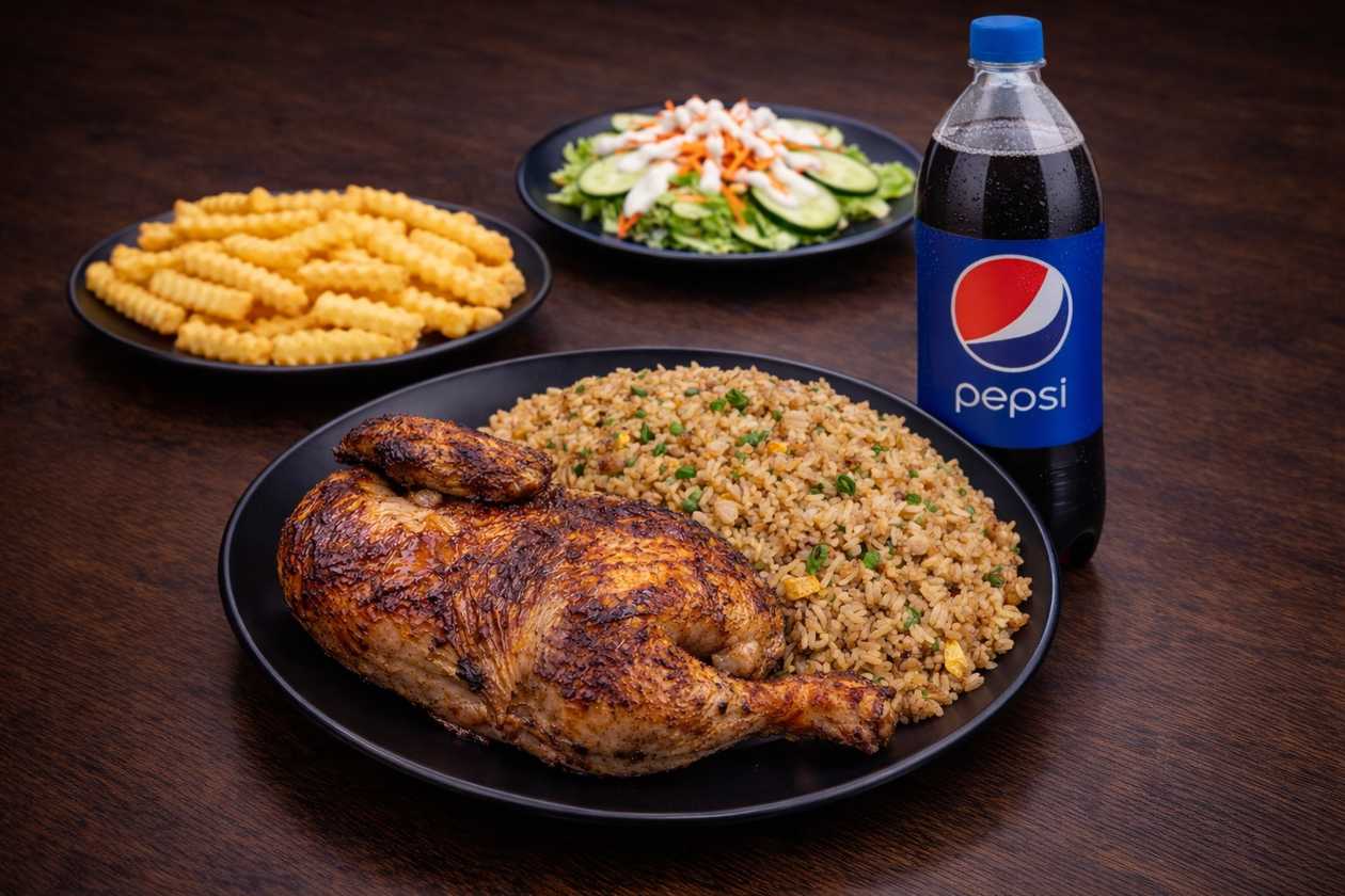 ½ Mostro Chicken Combo (for 2)