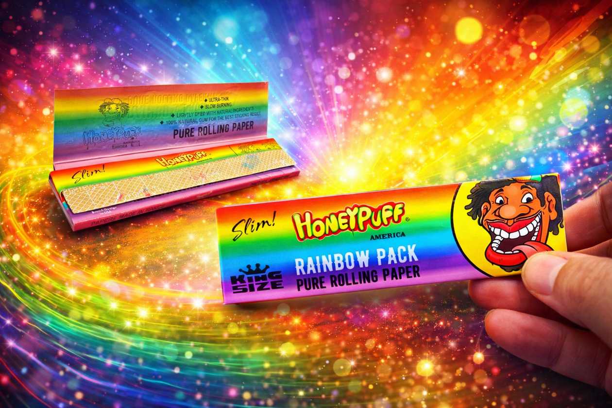 Honeypuff Rainbow Pack Slim - 32 leaves