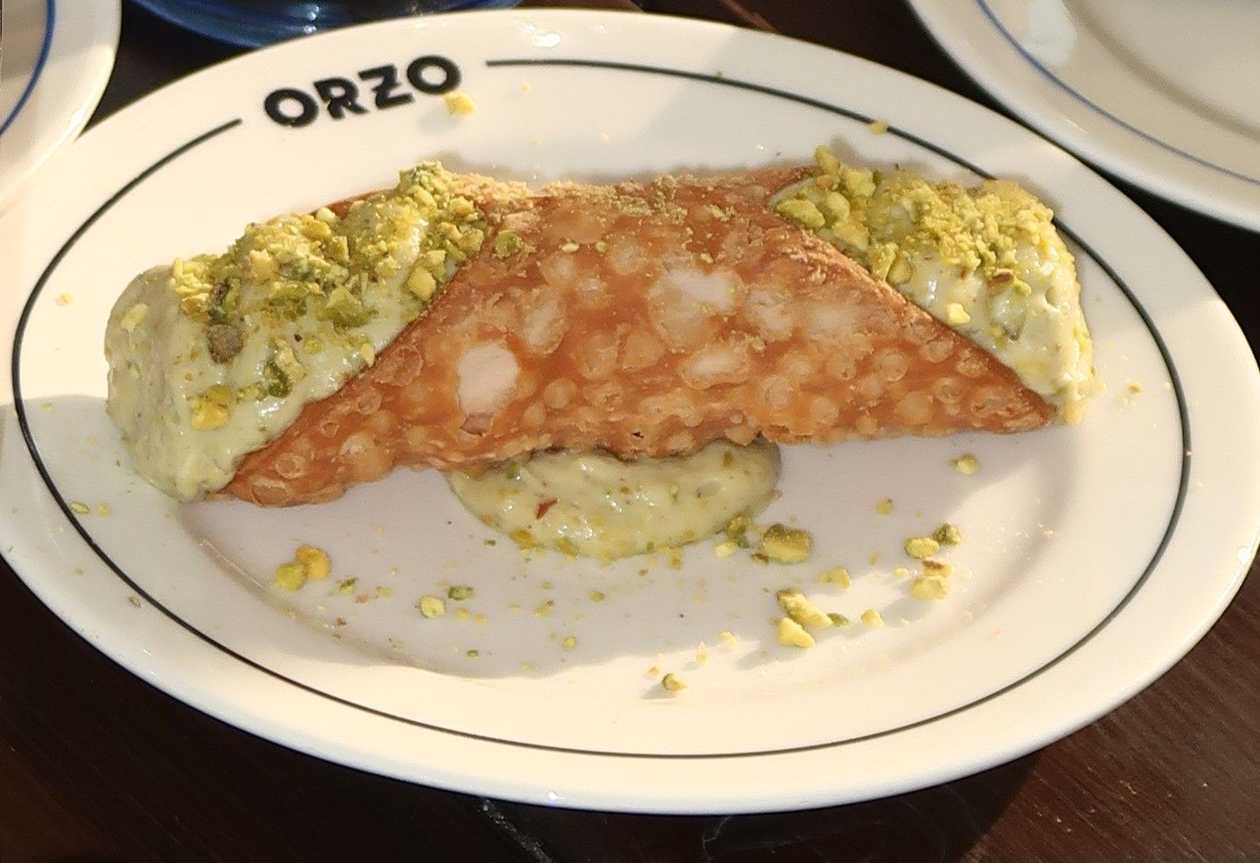 Pistacjowe Cannolo