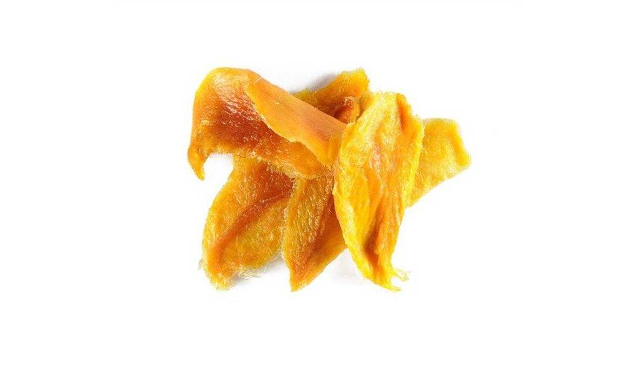 Mango, kuivatatud, viilud, 1 kg, öko, kaalukaup (6*2kg)
