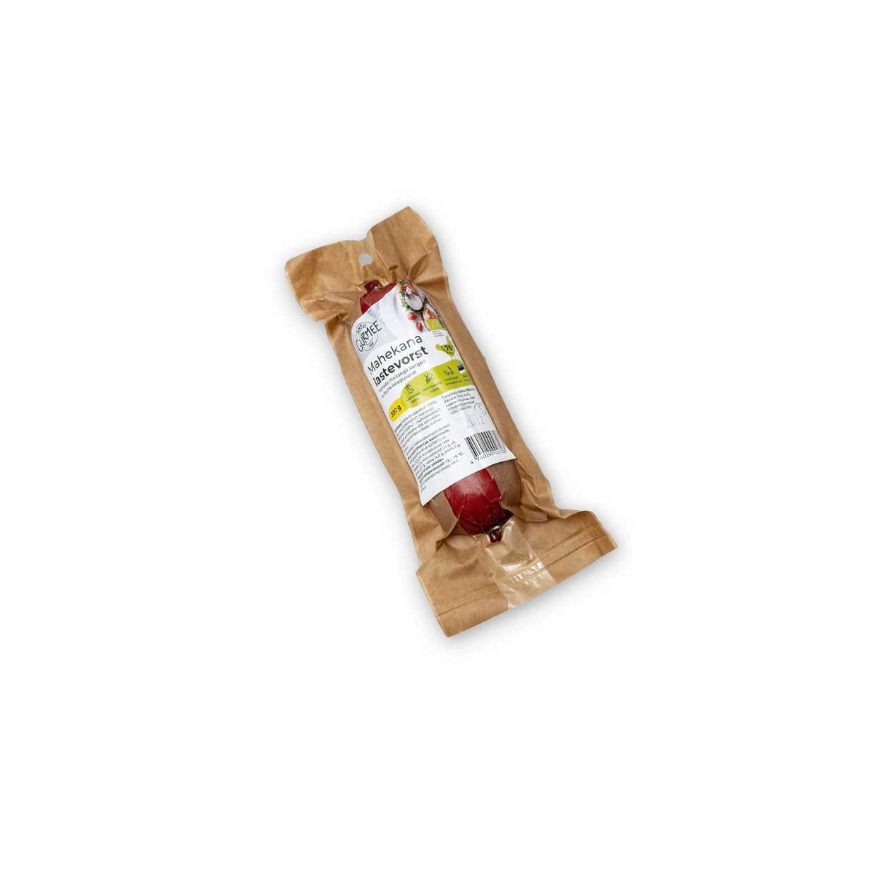 Mahekana lastevorst, öko, 300g