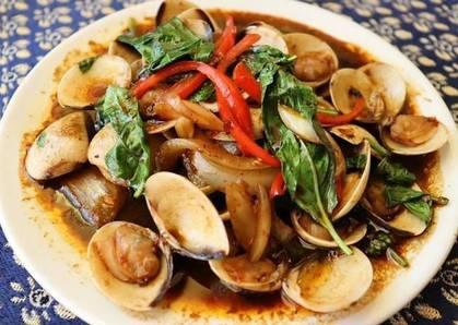 7. Hoy-Lay (Sukhothai) ผัดหอยลายสุโขทัย