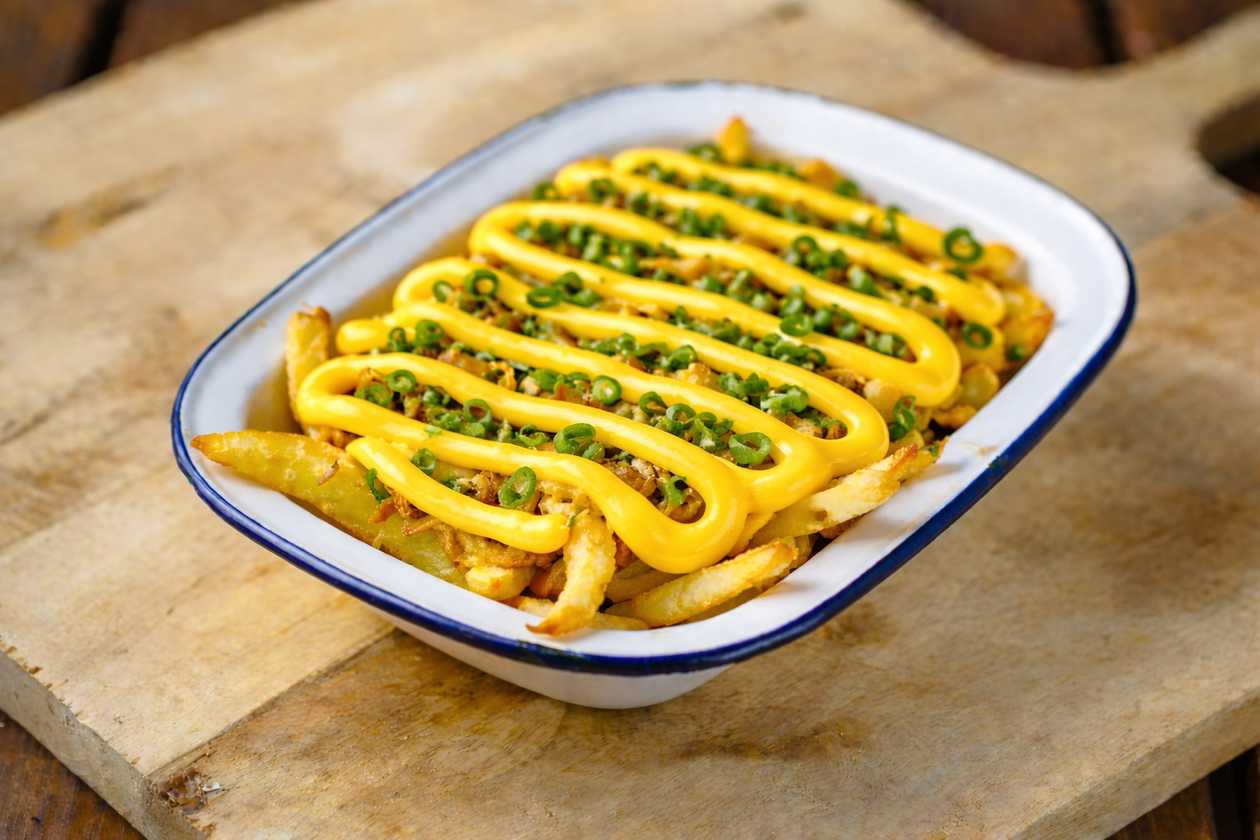 LOADED FRIES [Cheddar sauce] XL