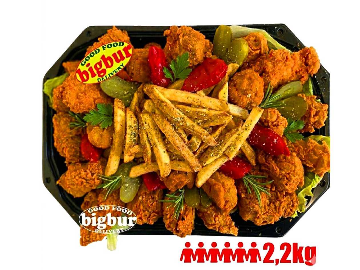 Platou Crispy 6 pers 2,2kg