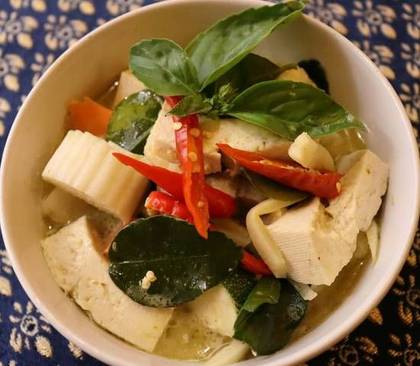 43. Gang-Keaw-Wan แกงเขียวหวานเจ