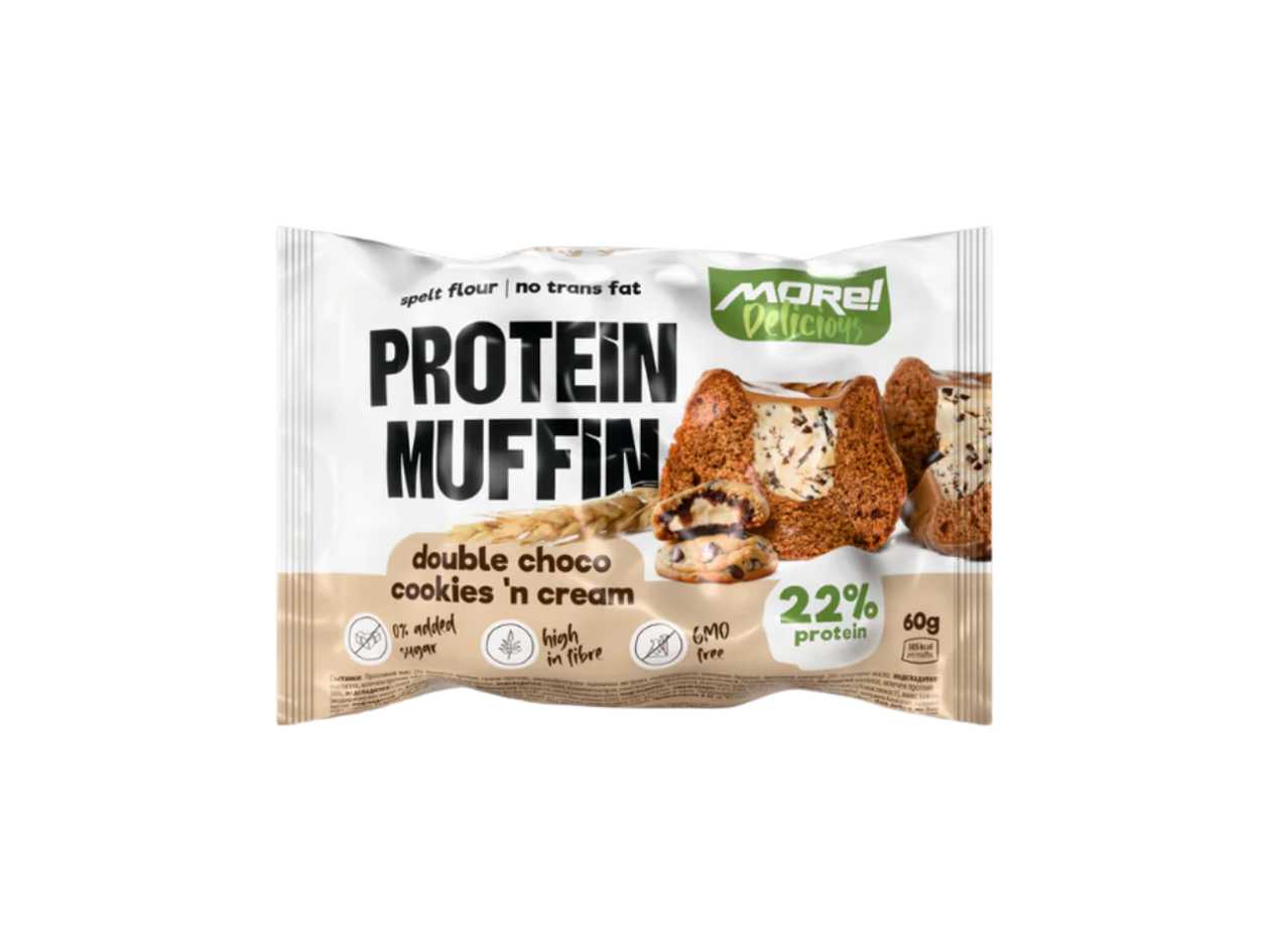 Protein Muffin Double Choco Cookies & Cream