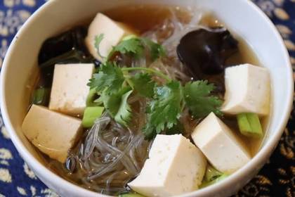 41. Gang-Jeed-Wun-Sen แกงจืดวุ้นเส้นเจ
