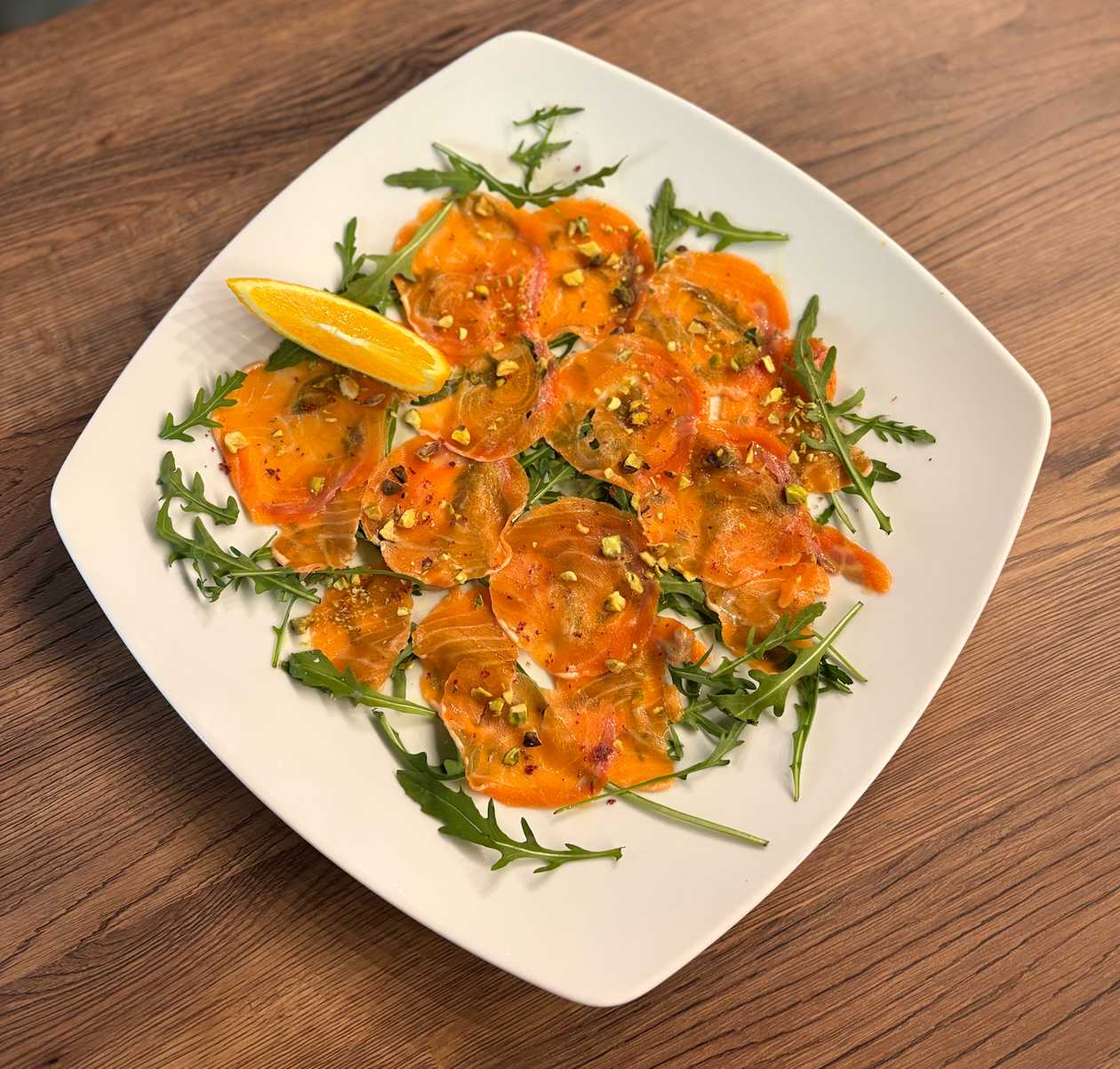 Salmon Carpaccio