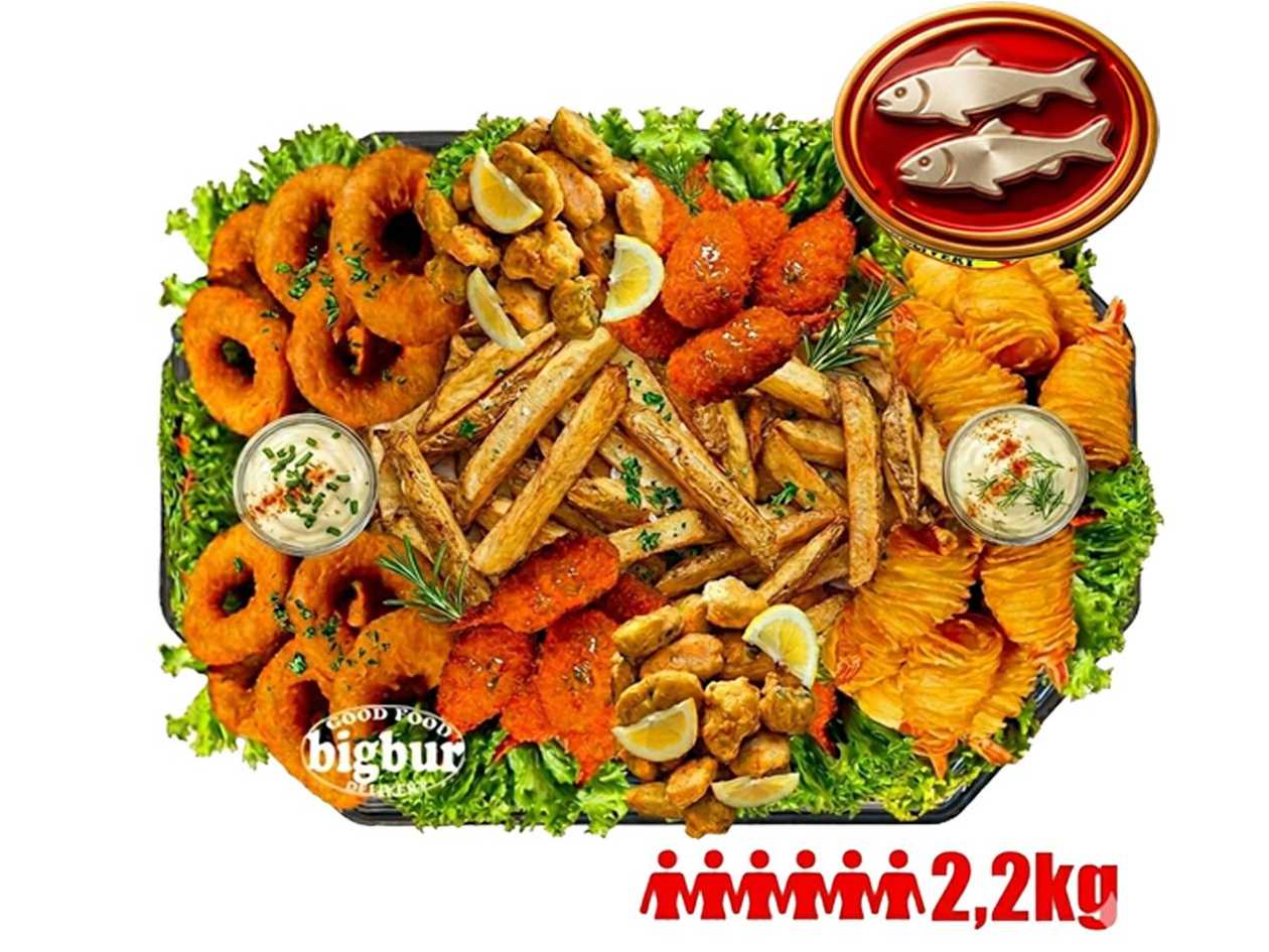 Platou Fructe de Mare Crispy 6 pers 2,2kg