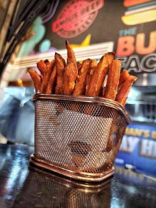 CRISPY SWEET POTATO FRIES 170GR