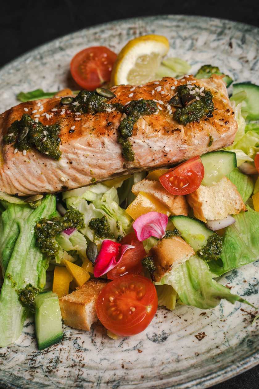 🥗🐟🔥 Salmon Salad