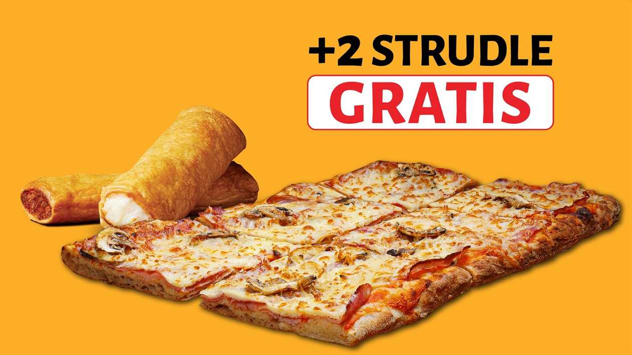 Pizza z Szynką i Pieczarkami BOX