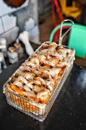 CHICKEN CRISPY STRIPS FRIES RELOADED 570GR