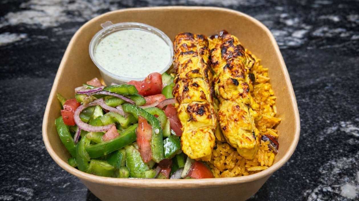 Chicken Kebab Rice Box 🆕