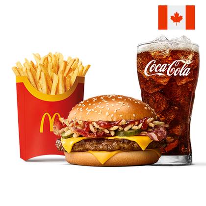 Maple BBQ & Bacon Royal Cheeseburger Menu