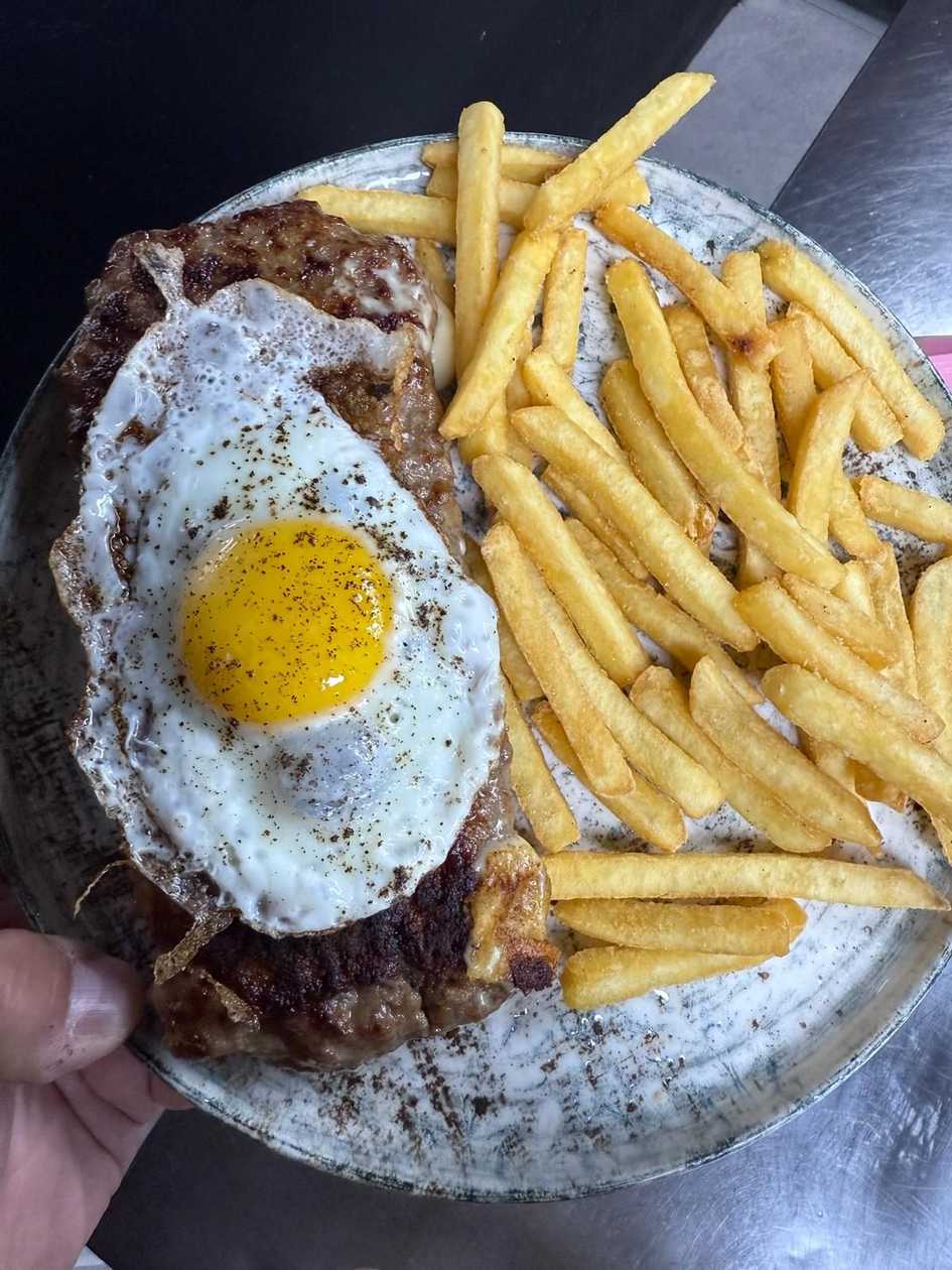 Hearty Sharska Patty Plate