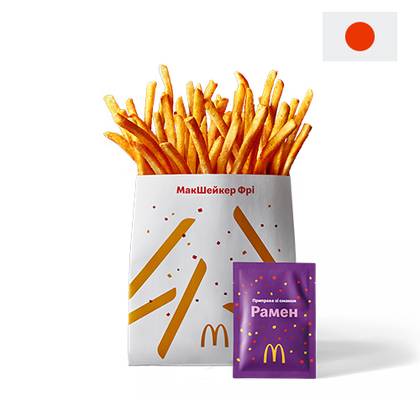 McShaker Fries Ramen flavor