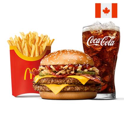 Maple BBQ & Bacon Double Royal Menu