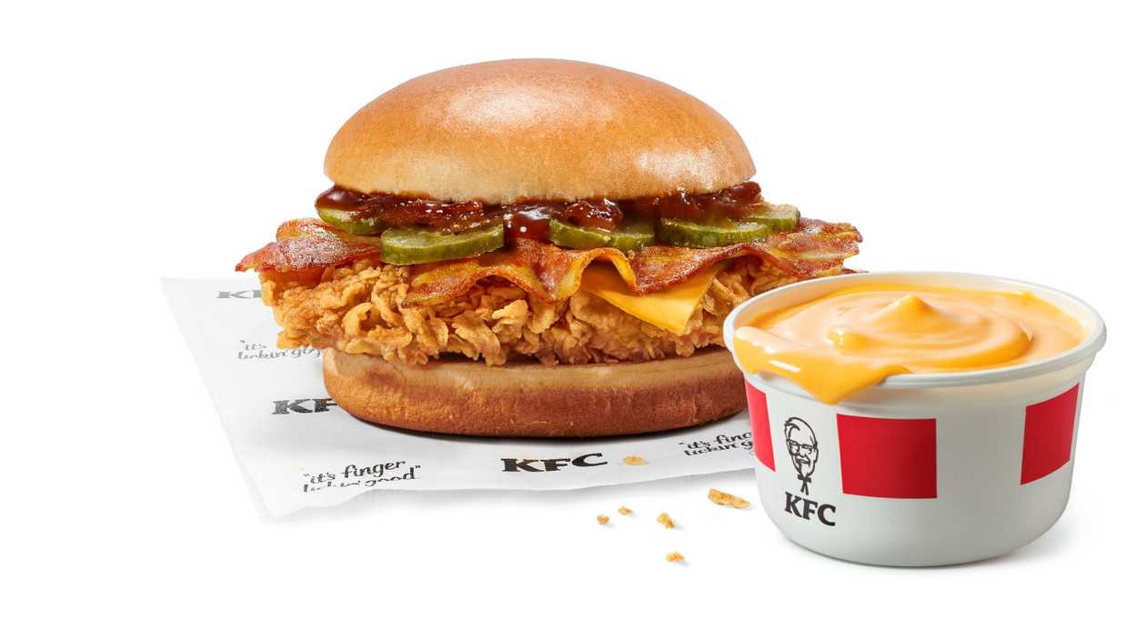Mega Cheese Dip Burger