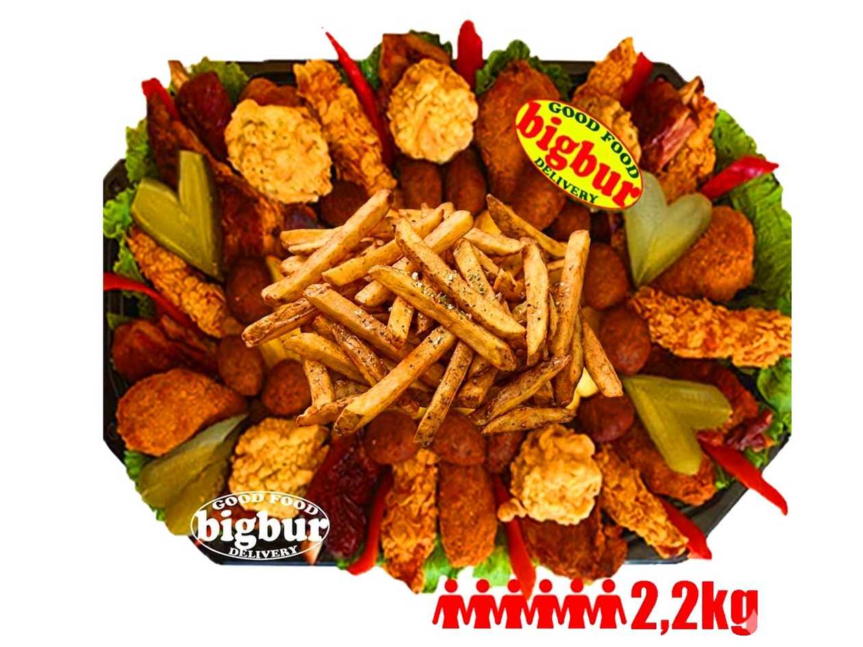 Platou Cald 6pers. 2,2kg