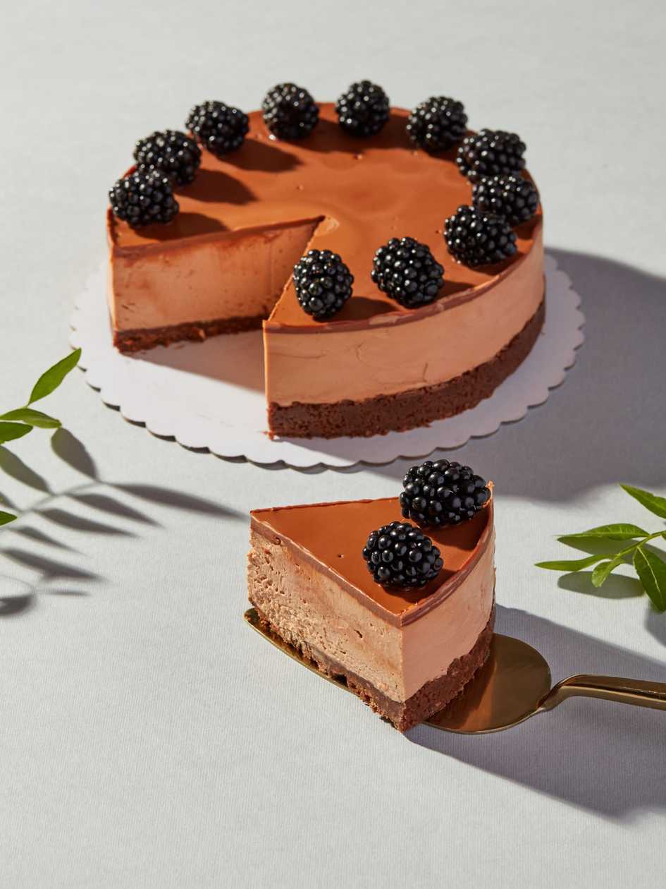 Cheesecake cu ciocolata de caramel (felie) 120g
